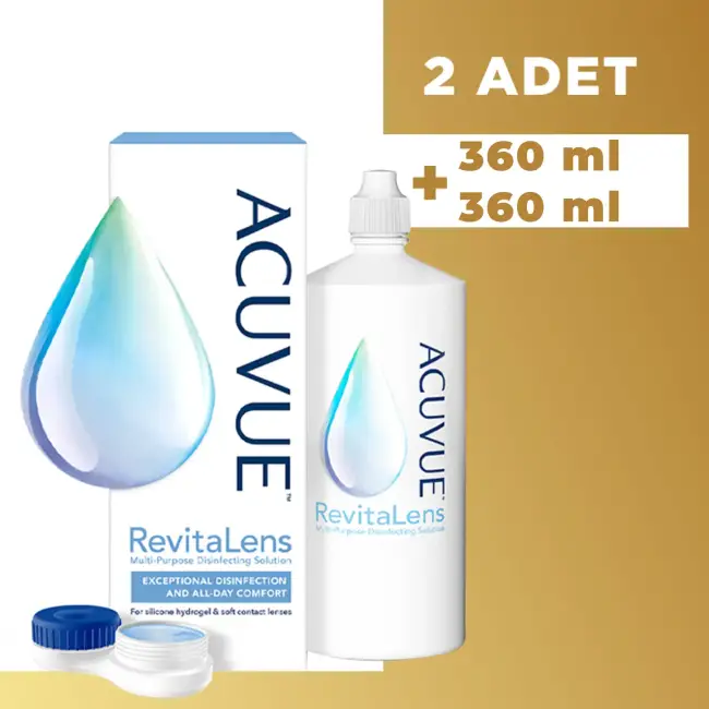 Revitalens Solüsyon 360 ml + 360 ml (2 adet) - 1