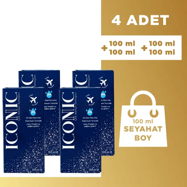 Iconic Solüsyon 100 ml *4 Adet - 1