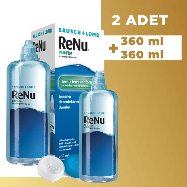 Renu Multi-Plus Solüsyon 360 ml + 360 ml (2 adet) - 1